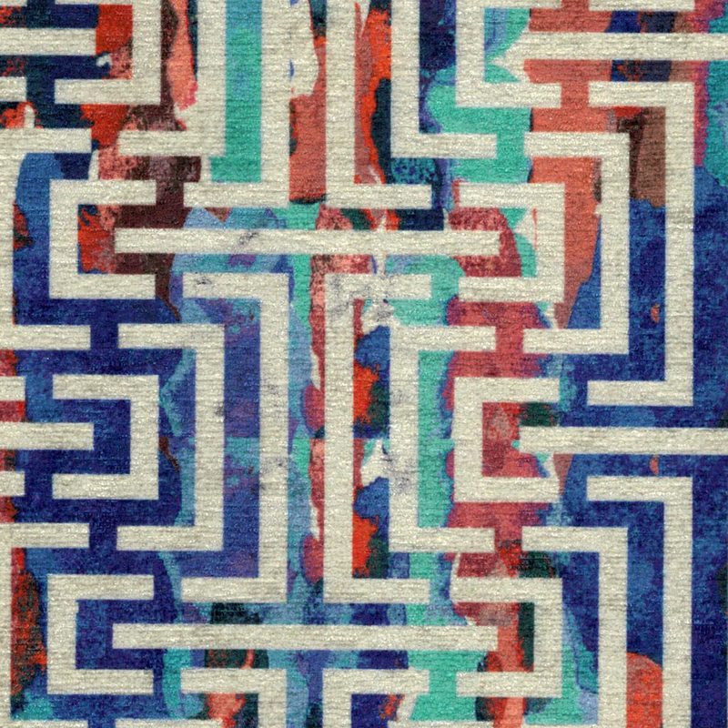 Upholstery fabric swatch