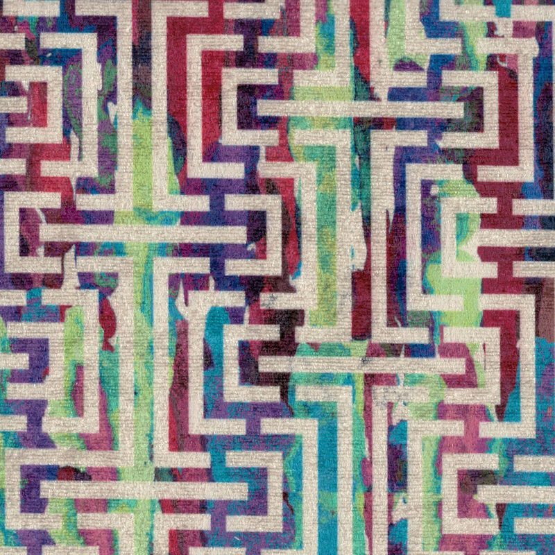 Upholstery fabric swatch