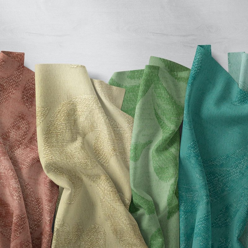 Upholstery fabric swatch
